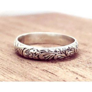 Sterling silver rings size 7.5